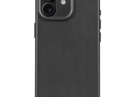 Decoded Leather Backcover Apple iPhone 17 Zwart