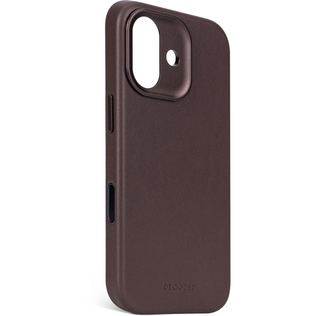 Decoded Leather Backcover Apple iPhone 17 Bruin