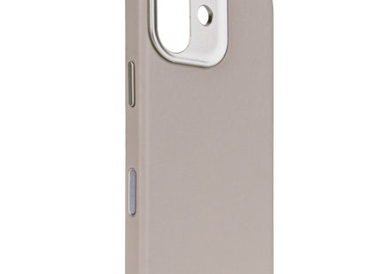 Decoded Leather Backcover Apple iPhone 17 Solid Clay