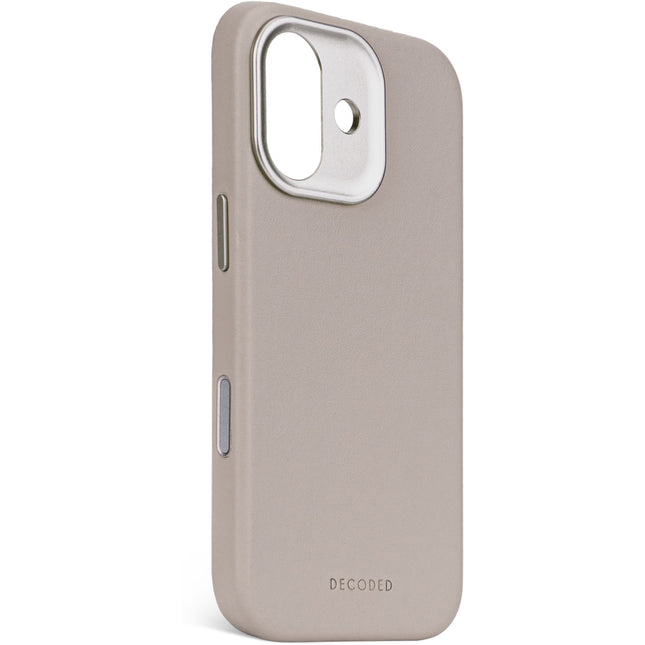 Decoded Leather Backcover Apple iPhone 17 Solid Clay
