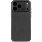 Decoded Leather Backcover Apple iPhone 17 Pro Zwart