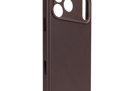 Decoded Leather Backcover Apple iPhone 17 Pro Bruin