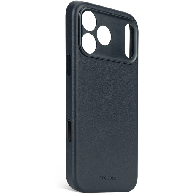 Decoded Leather Backcover Apple iPhone 17 Pro Donkerblauw