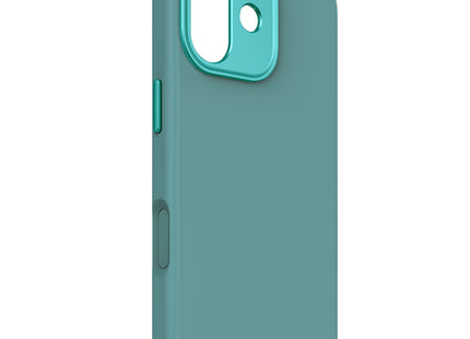 Decoded Silicone Backcover Apple iPhone 17 Retro Blauw
