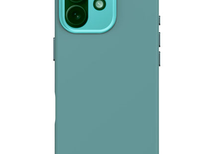 Decoded Silicone Backcover Apple iPhone 17 Retro Blauw