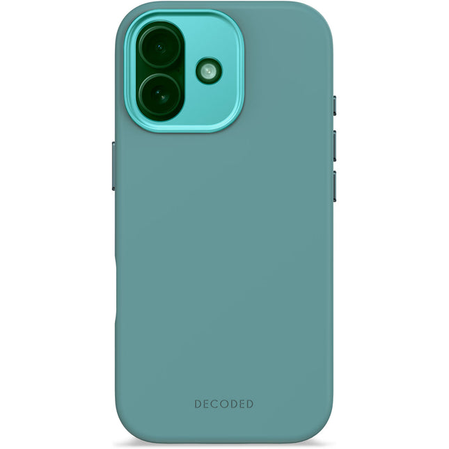 Decoded Silicone Backcover Apple iPhone 17 Retro Blauw