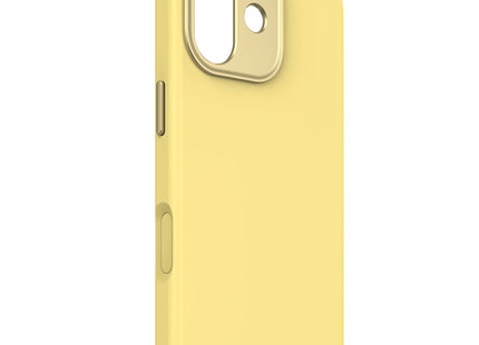 Decoded Silicone Backcover Apple iPhone 17 Geel