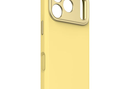 Decoded Silicone Backcover Apple iPhone 17 Pro Geel
