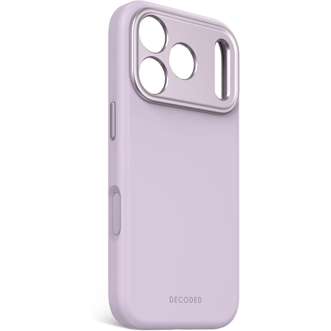Decoded Silicone Backcover Apple iPhone 17 Pro Paars