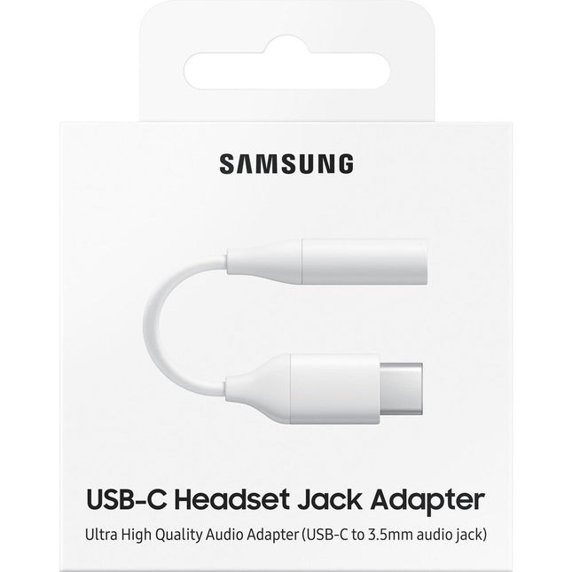 Samsung audio adapter USB-C naar aux doosje