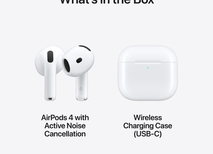 Apple AirPods 4 met Active Noise Cancelling