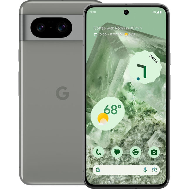 Google Pixel 8 kleur grijsgroen