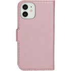 Mobiparts Saffiano Wallet Case Apple iPhone 12 Mini Roze
