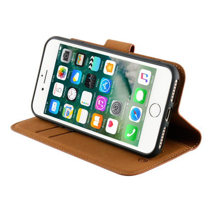 Promiz Wallet Case Bruin Apple iPhone 8 / SE 2020 / SE 2022