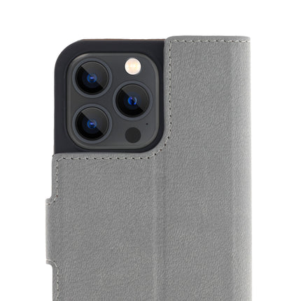 Wallet Case Grijs Apple iPhone 14 Pro Max