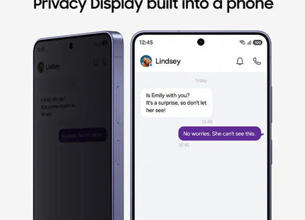 Samsung Galaxy S26 Ultra Privacy scherm